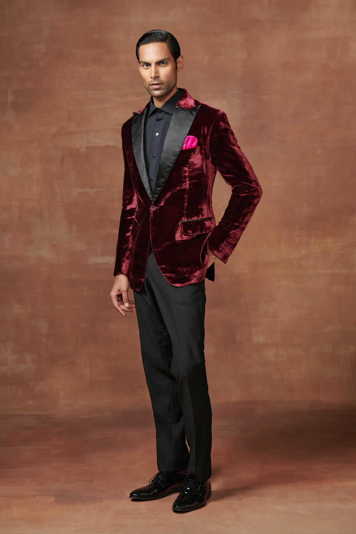 Regal Velour Bespoke Tuxedo Jacket