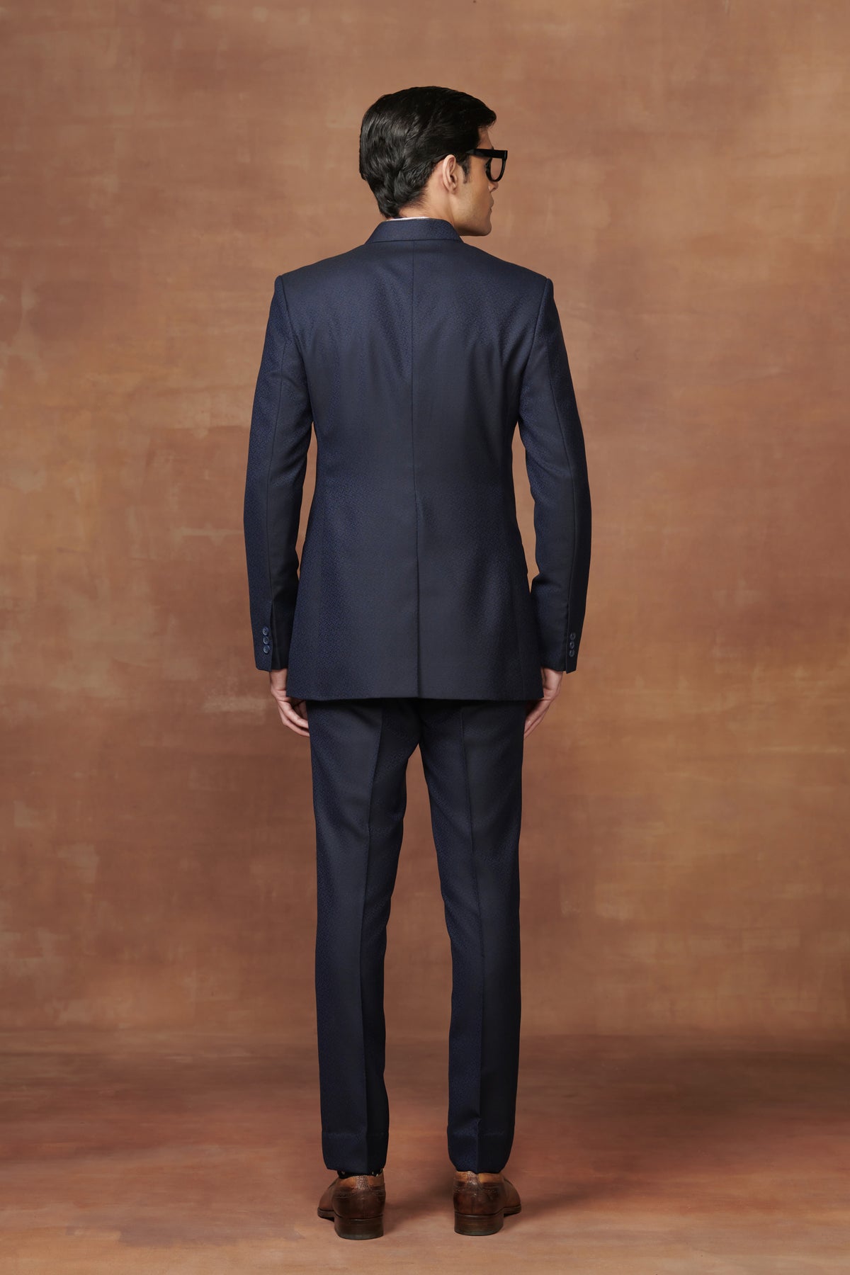 Bespoke Black Bandhgala Suit