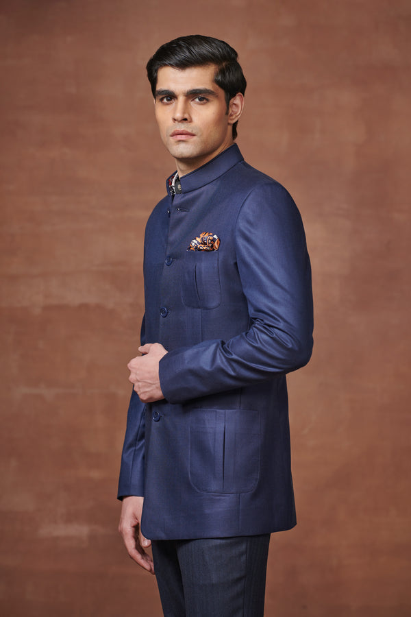 Raghavendra Rathore Jodhpur - Eternal Elegance Bandhgala Jacket - Elahe