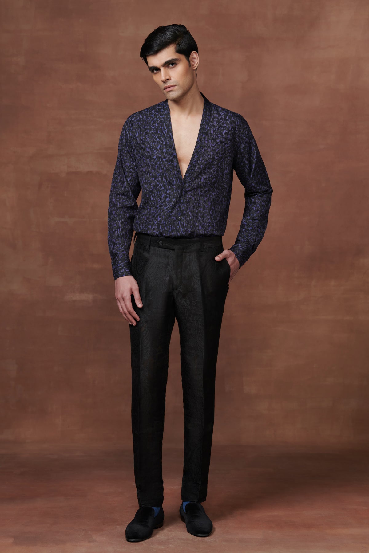 Black &amp; Blue Resort Elegance Shirt