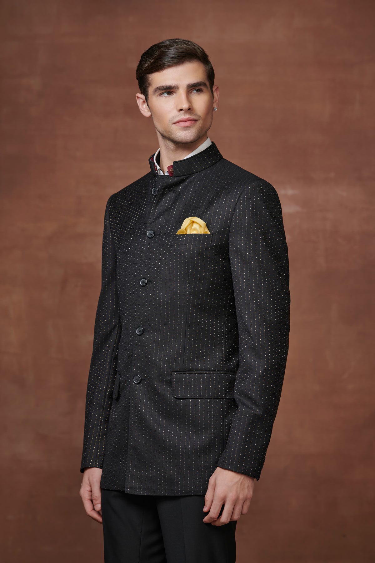 Gilded Grandeur Bandhgala Jacket