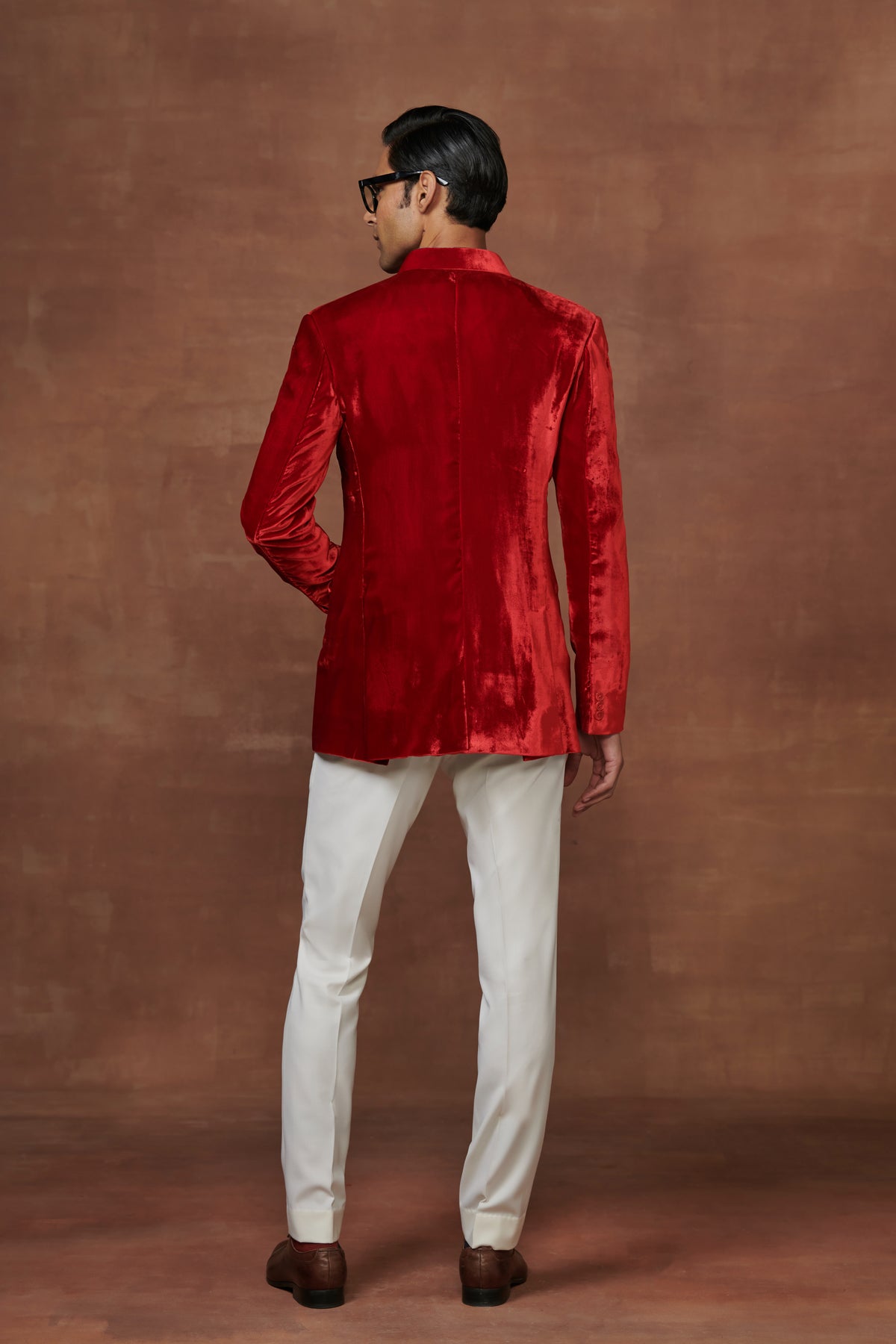 Regal Red Bandhgala Jacket