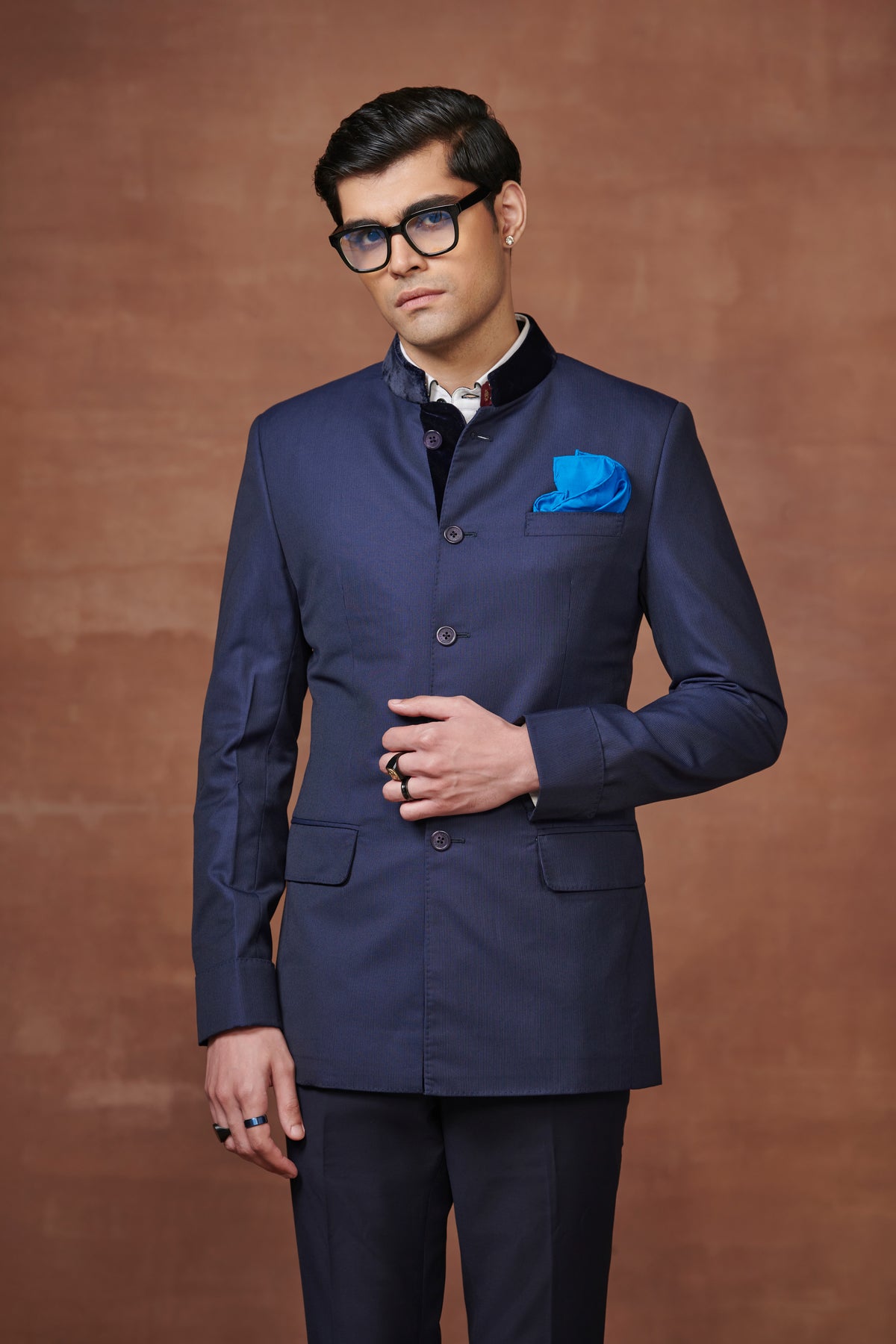 Midnight Bandhgala Jacket