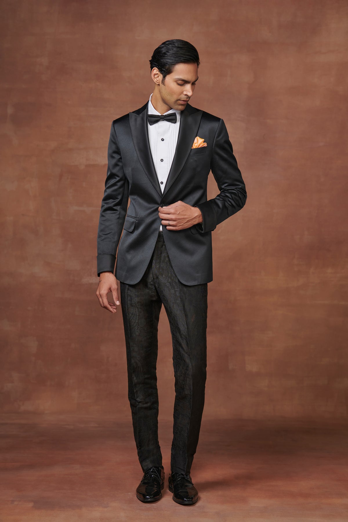 Classic Extravaganza Black Tuxedo Jacket