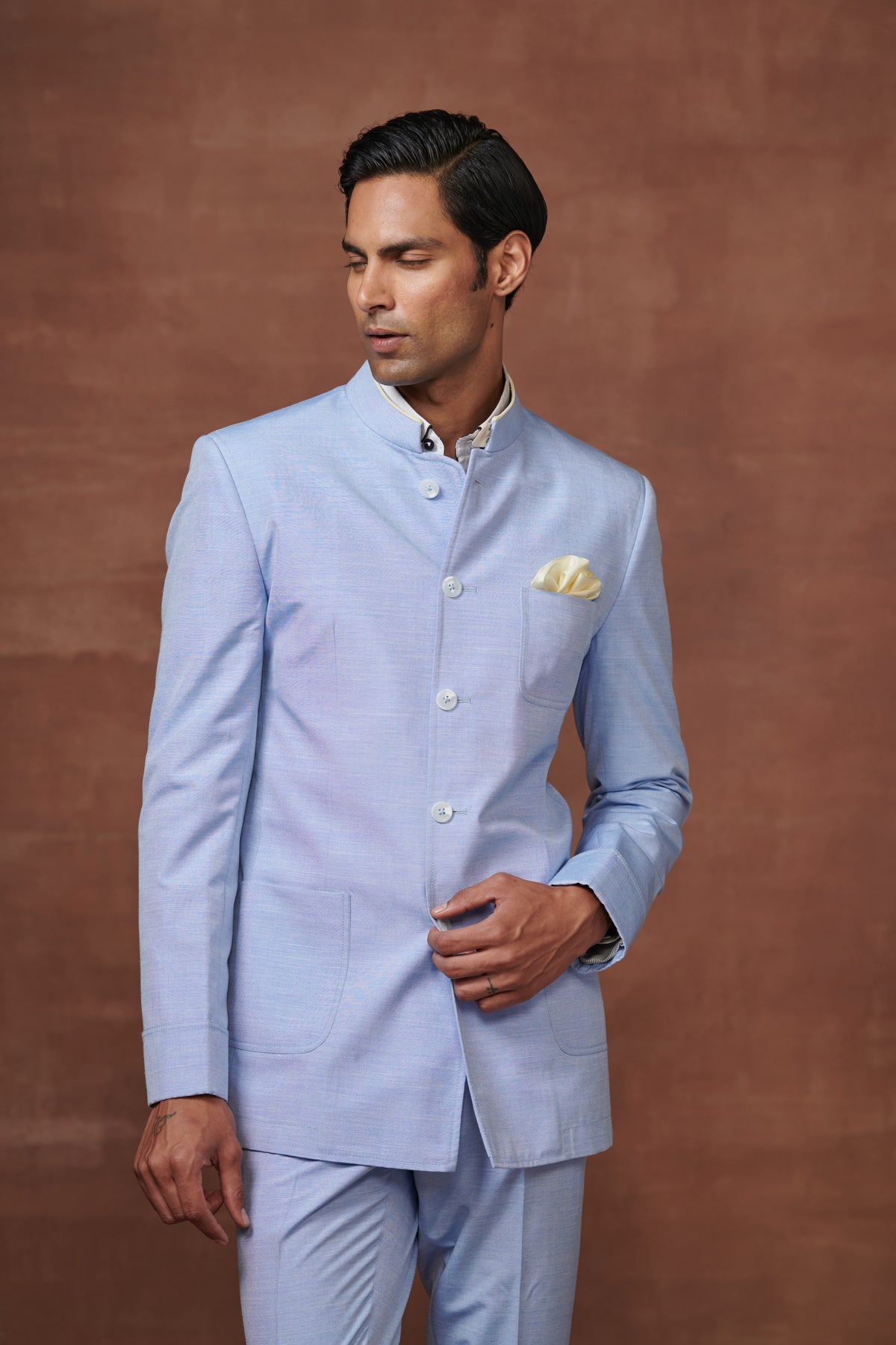 Cerulean Bandhgala Jacket