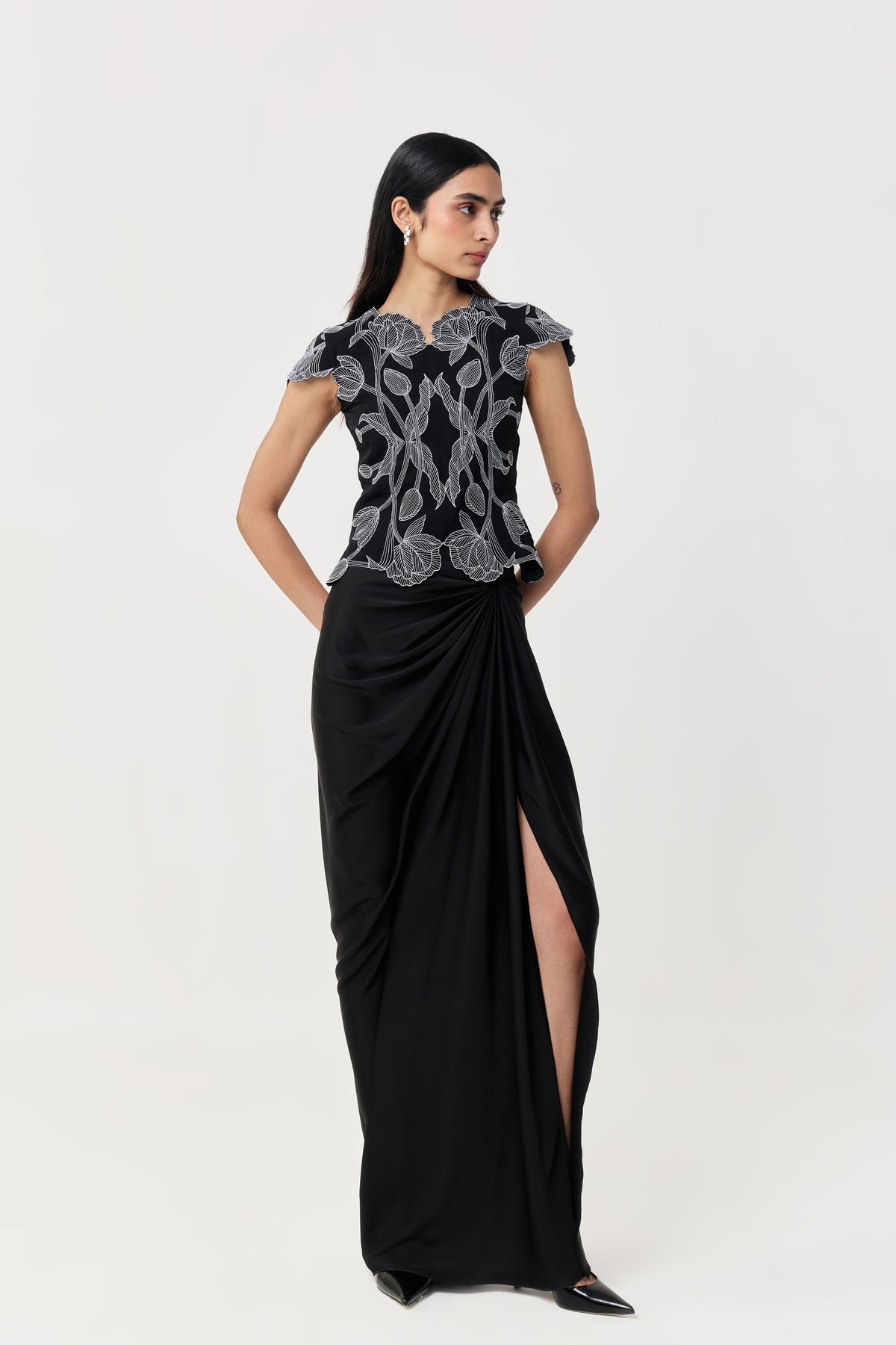 Wild Tulip Top Skirt Set