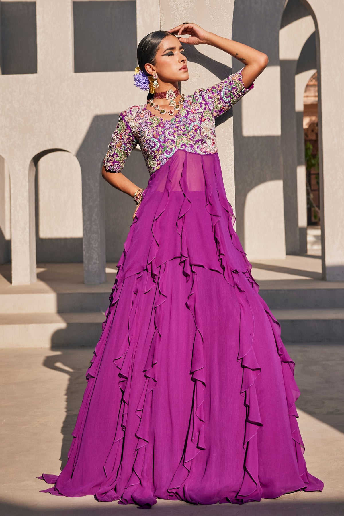Vayuna Lehenga Set