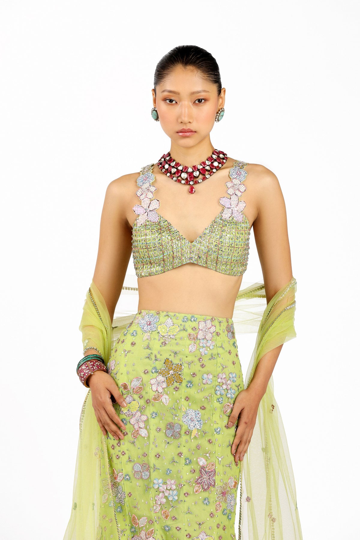 Verphine Mermaid Lehenga