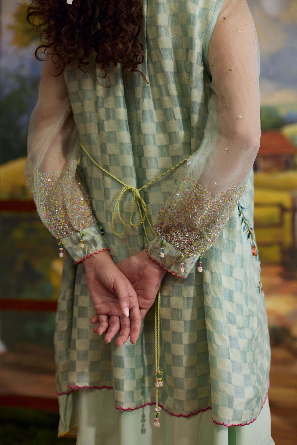 Meadow Checkered Dress