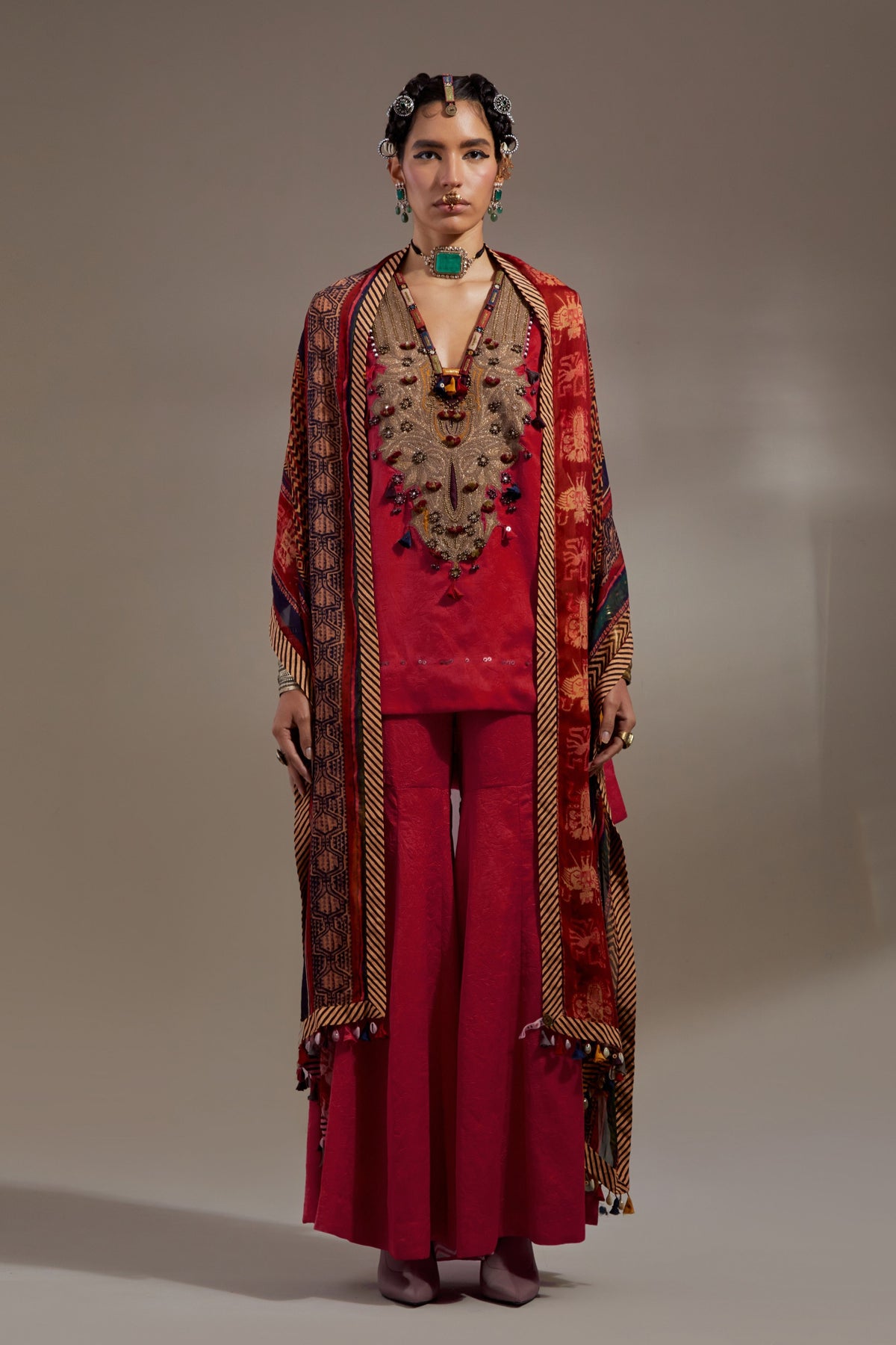 Sindoor Mitra Tunic Set