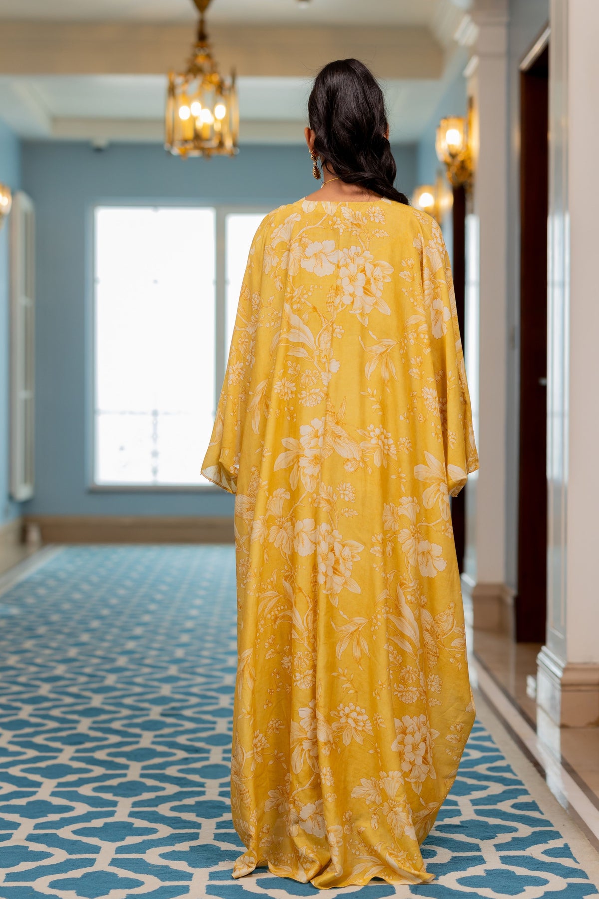 Hazel Yellow Kaftan