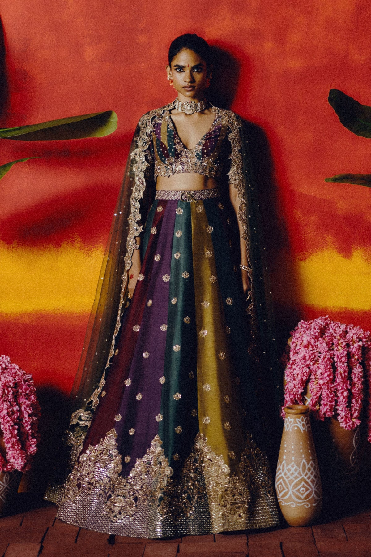 Malarvizhi Lehenga Set