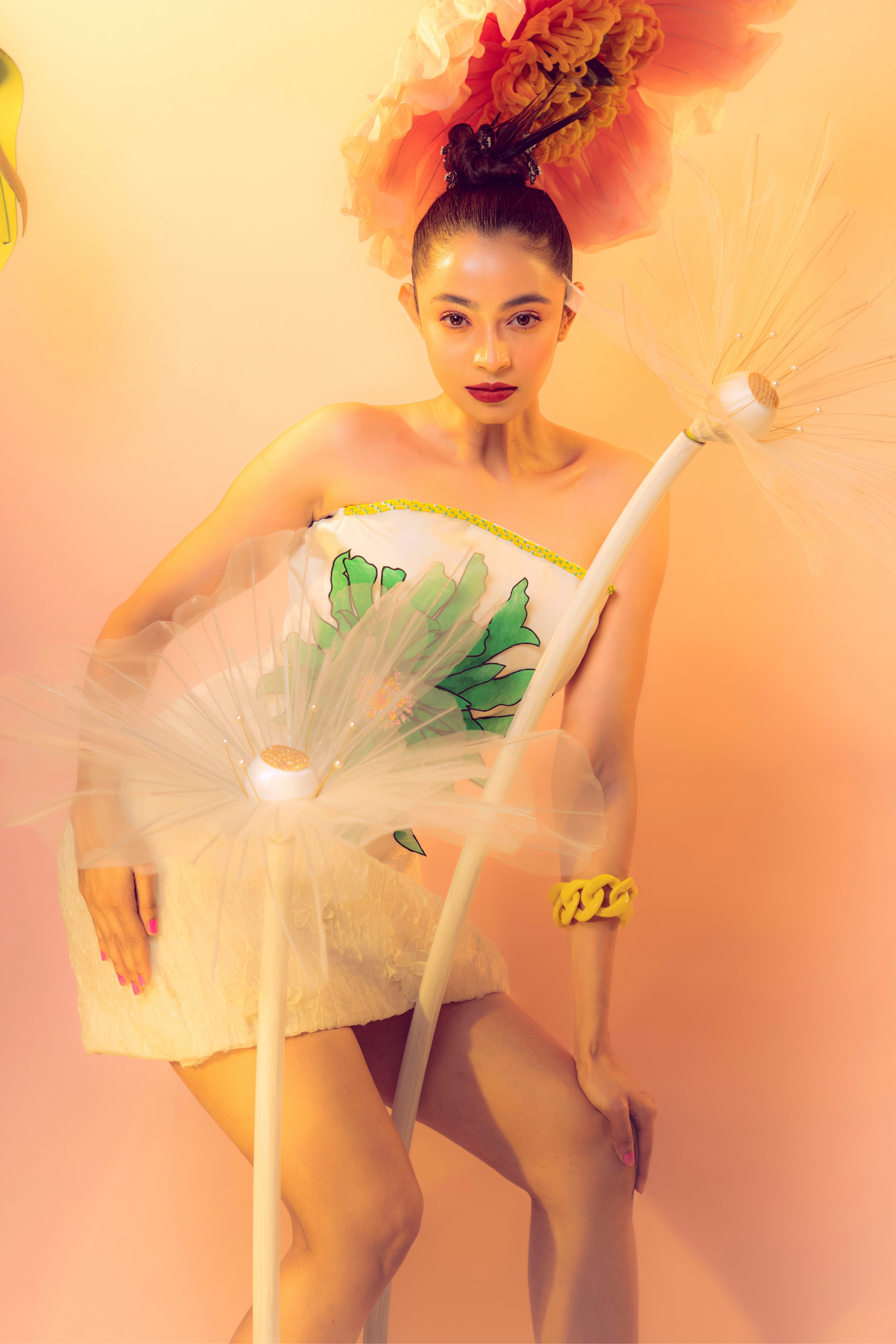 Moonflower Tube Top