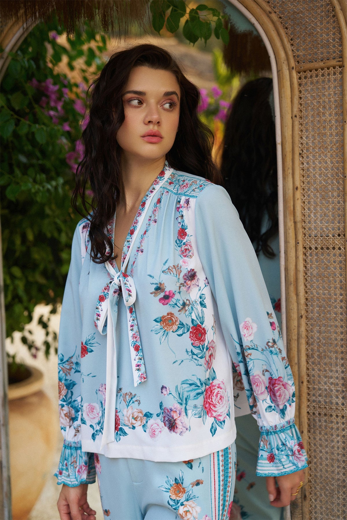 Isola Neck Tie Top