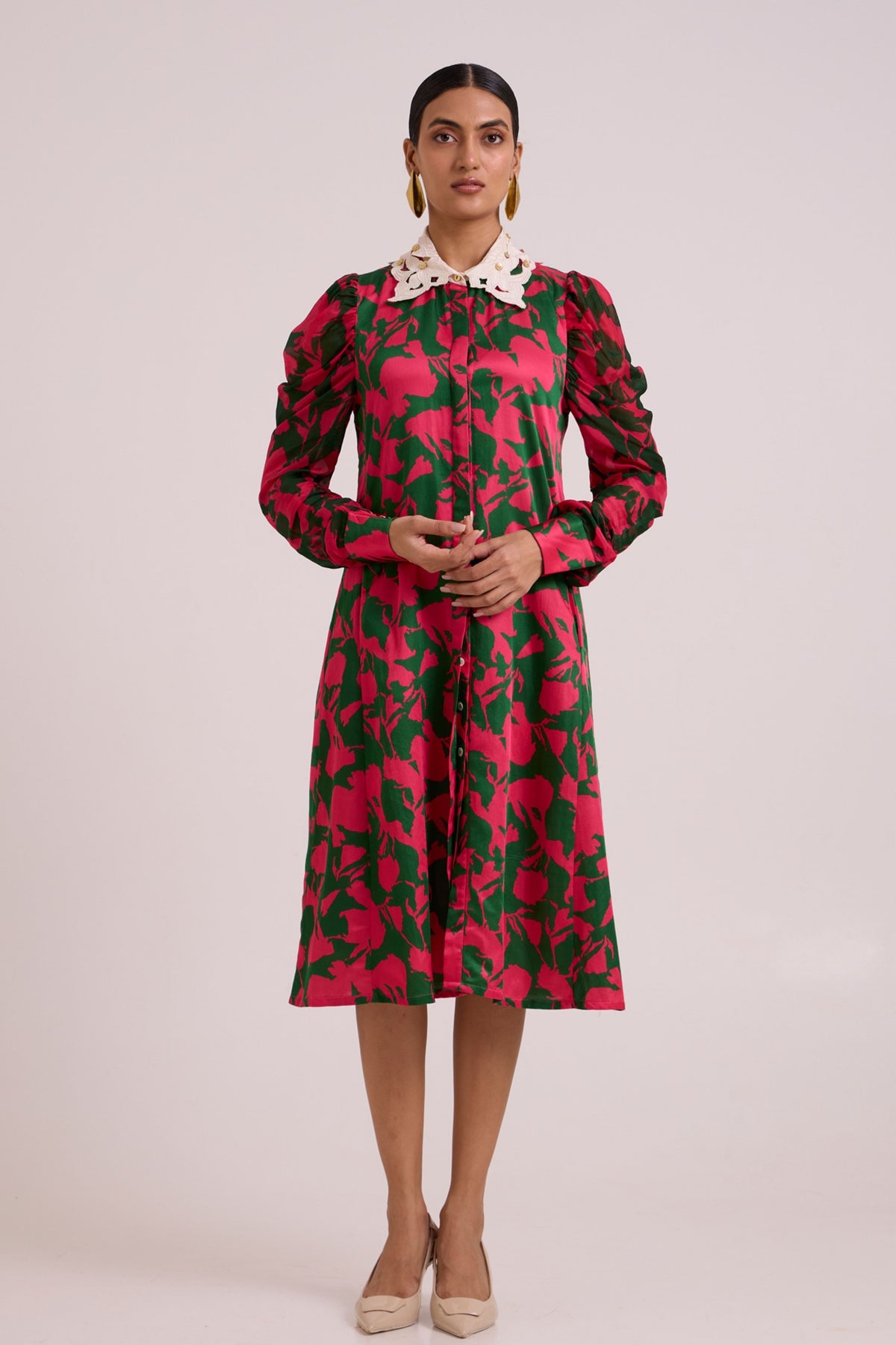 Fenixa Writer&#39;s Midi Dress