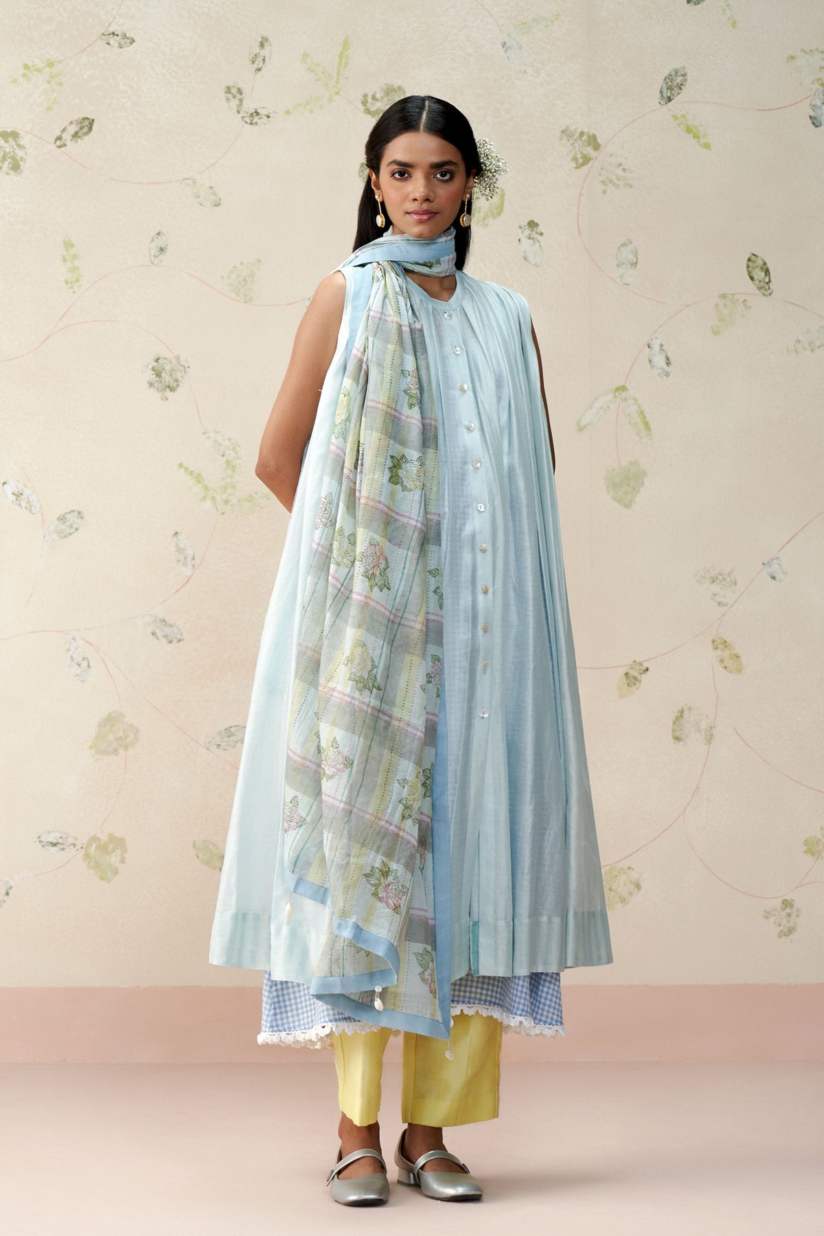 Eden Sky Blue Dupatta