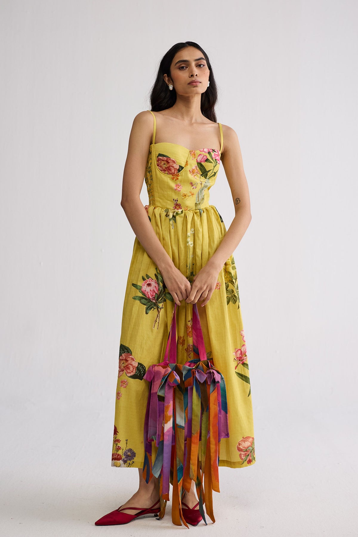 Romy Smocked Bralette Dress