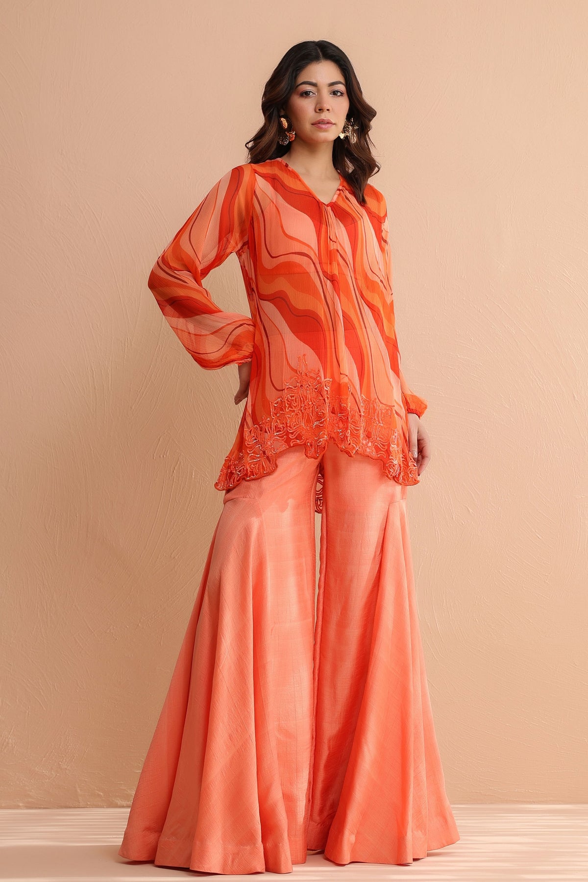 Tequila Sunrise Tunic Set