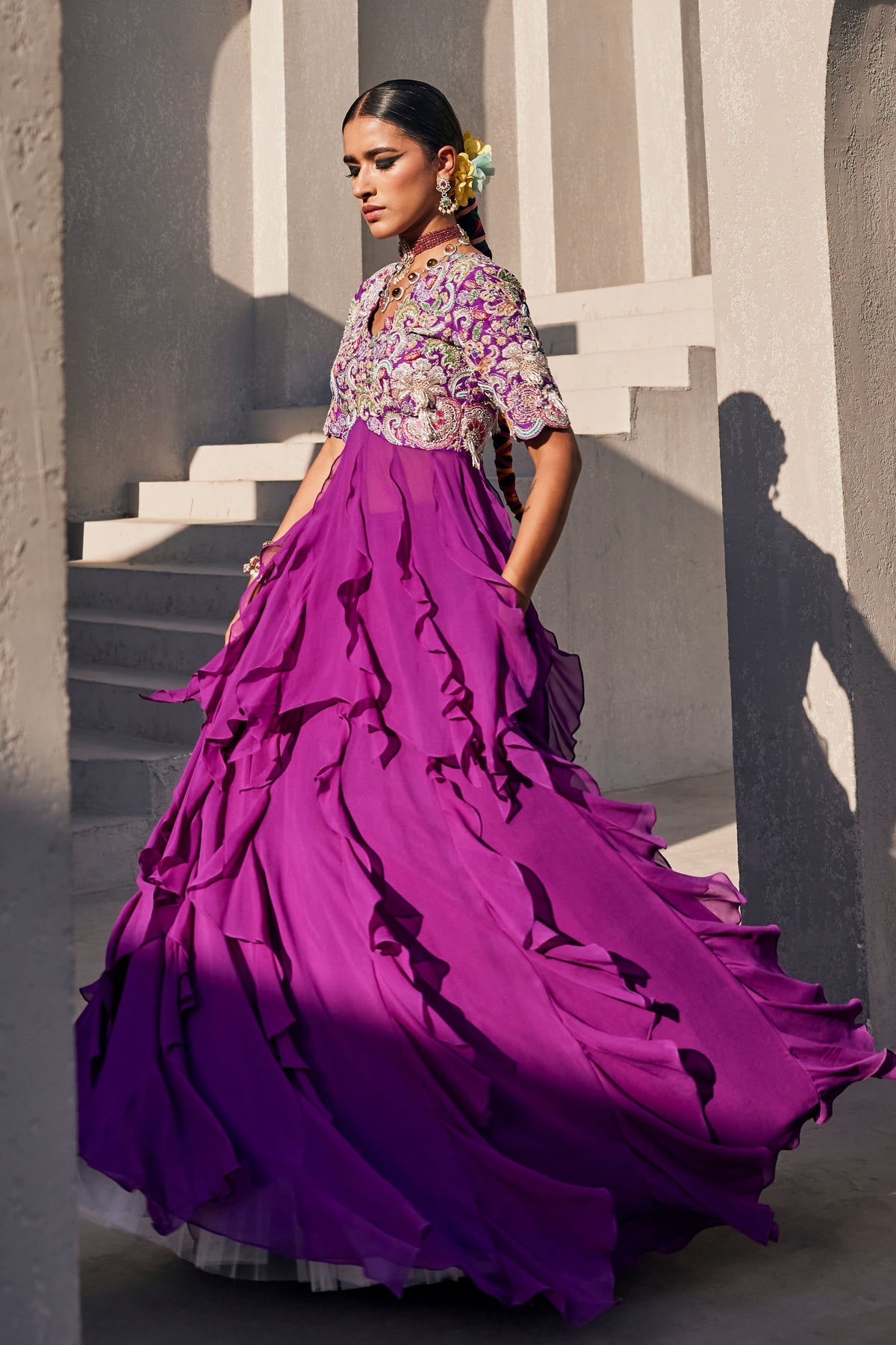 Vayuna Lehenga Set