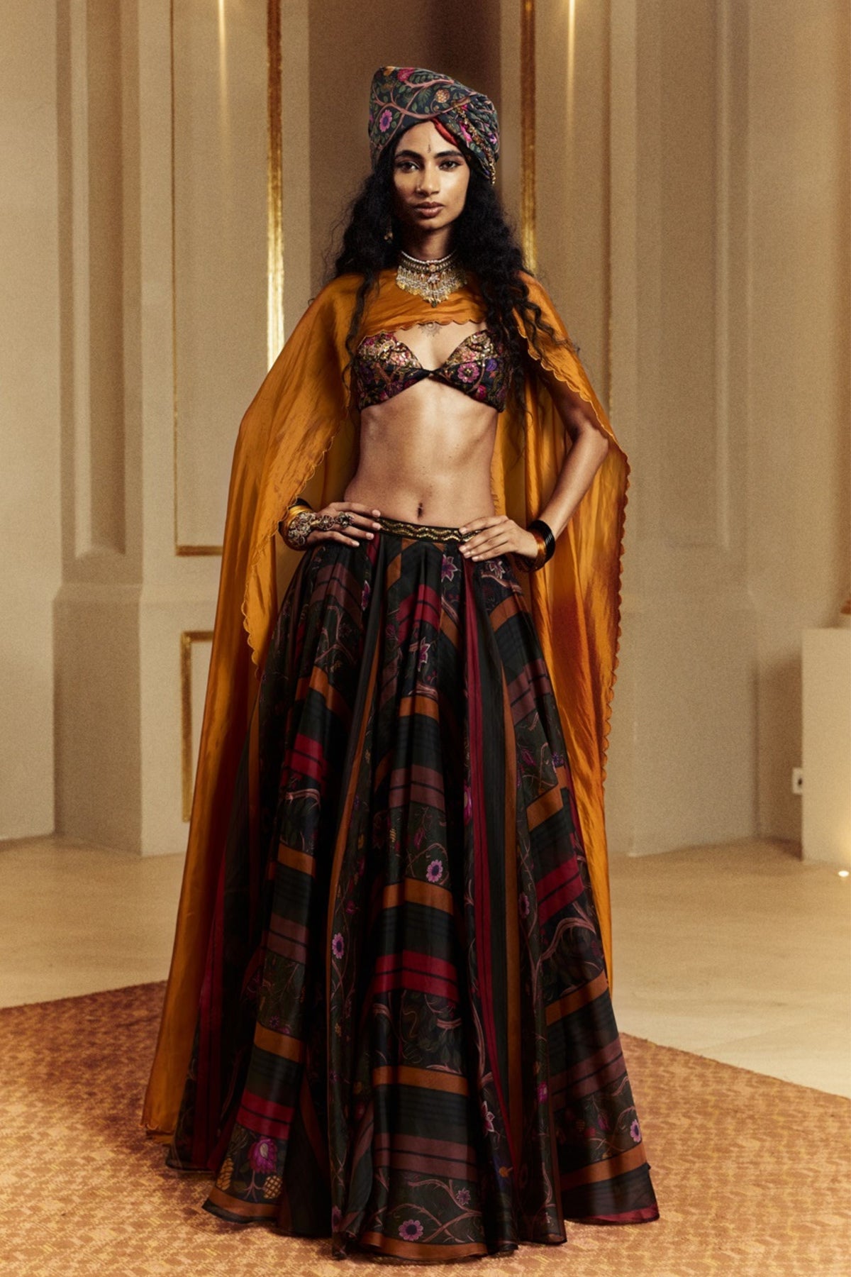 Amer Resham Lehenga Set