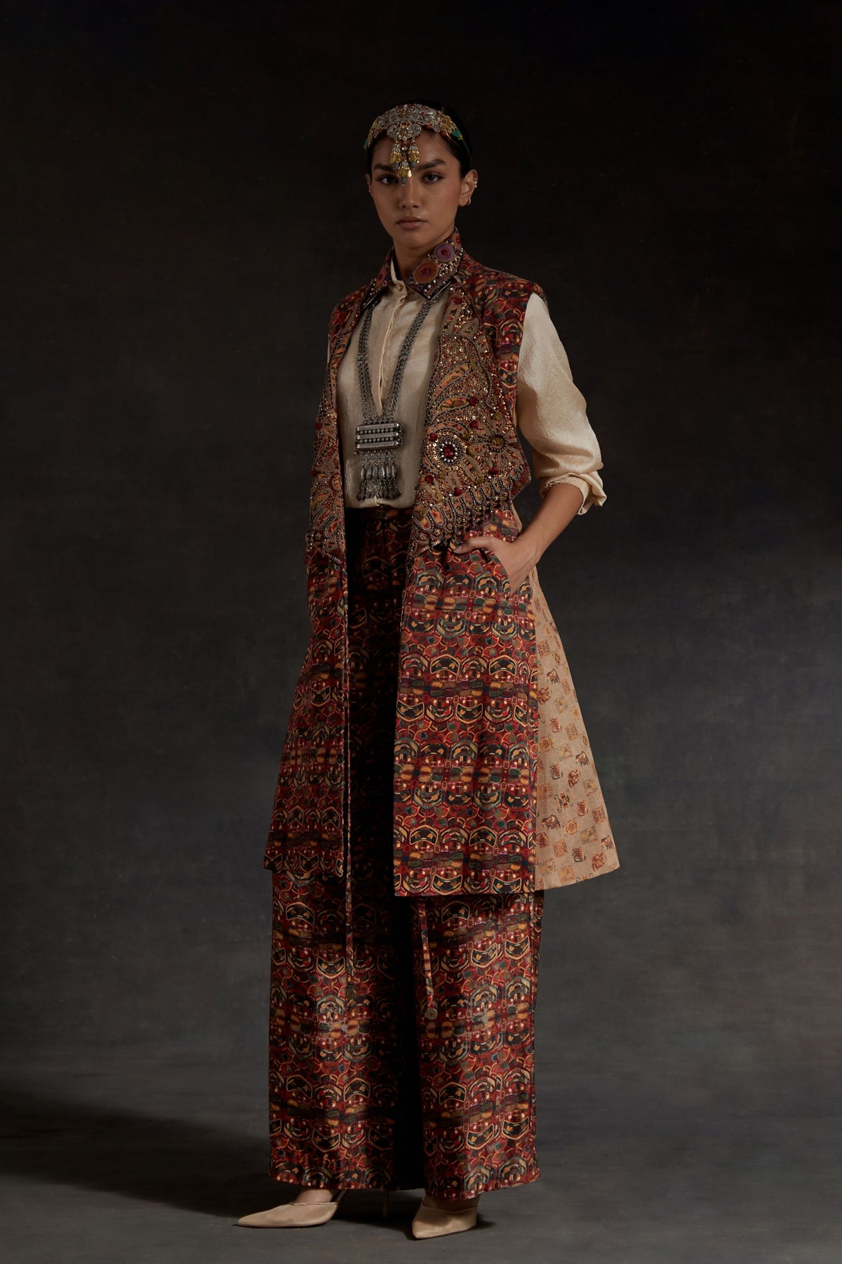Hina Trench Coat Set