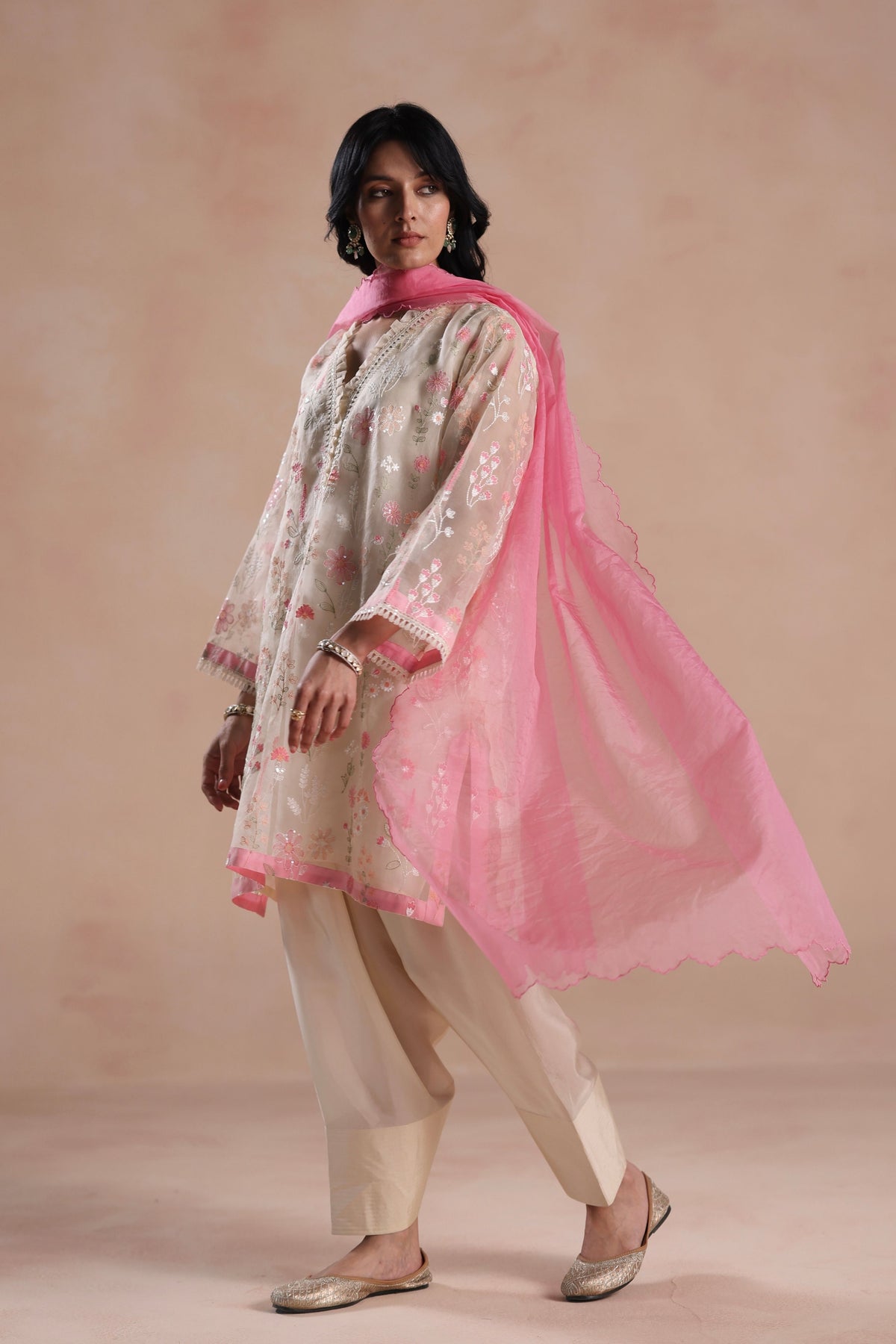Eraya Ivory Kurta Set