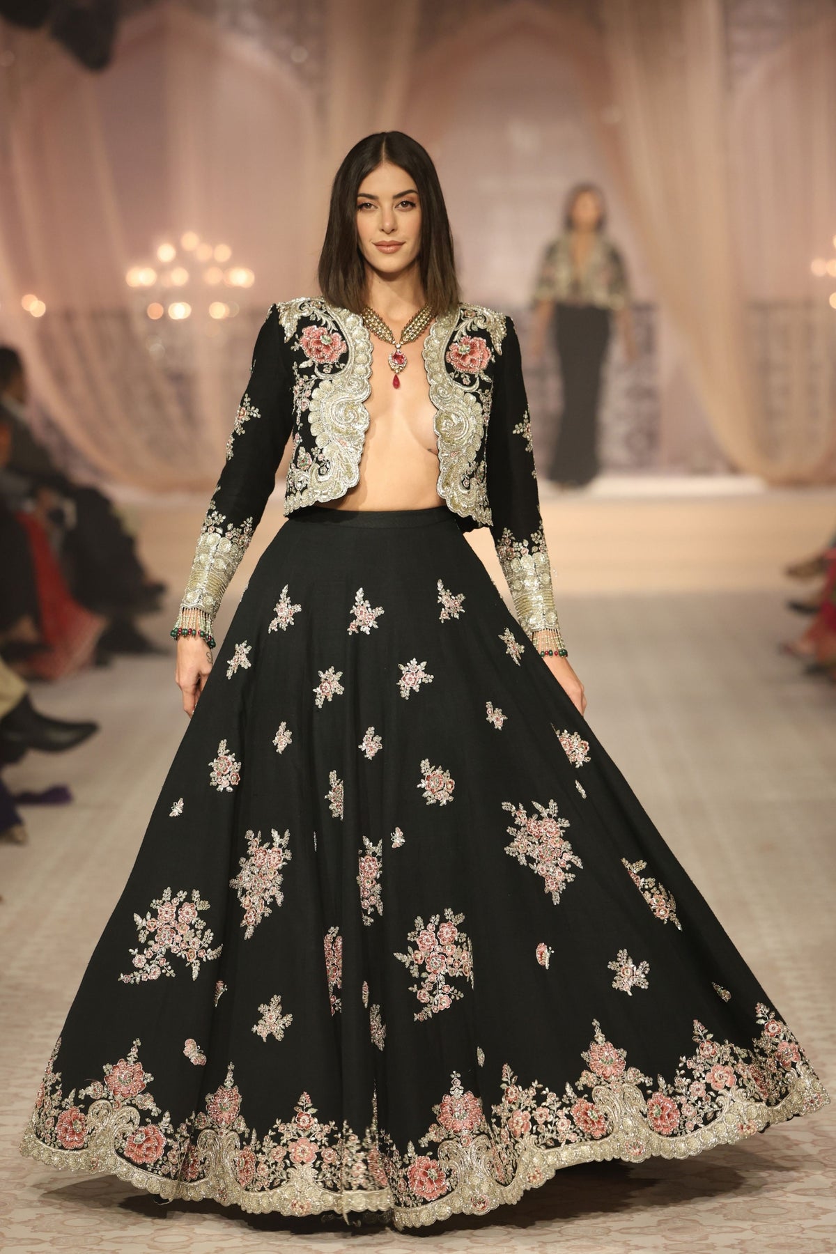 Tara Lehenga Jacket Set