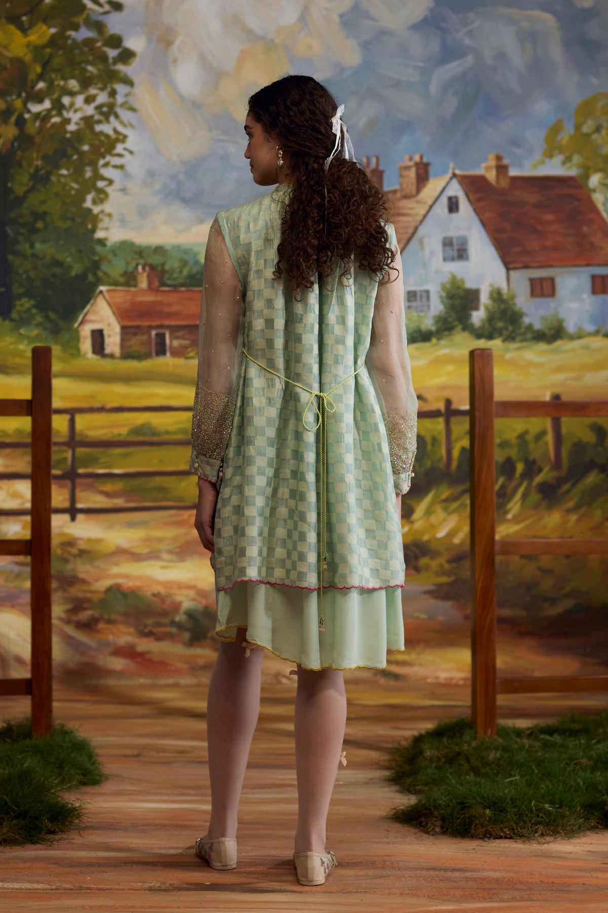 Meadow Checkered Dress
