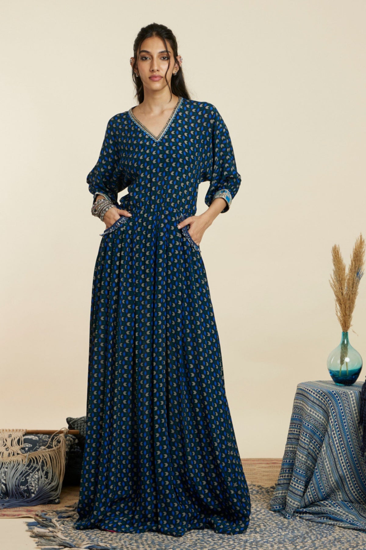Emberald Geo Print Jumpsuit