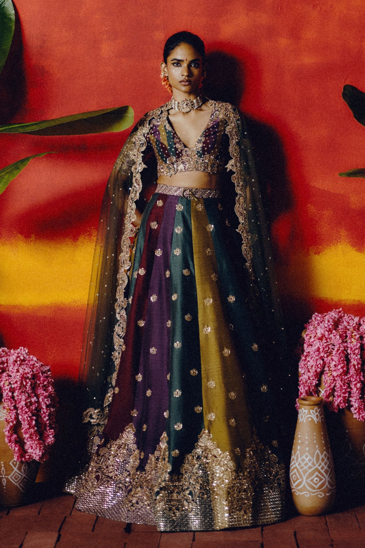 Malarvizhi Lehenga Set