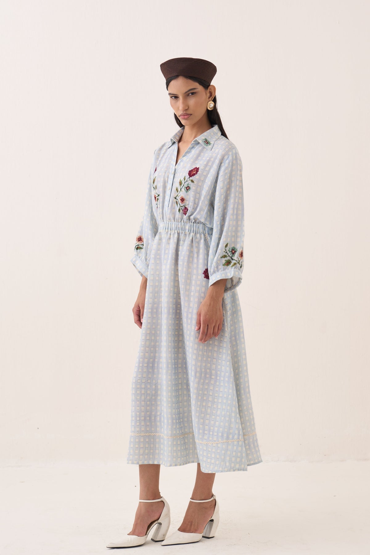 Gingham Poem Dress