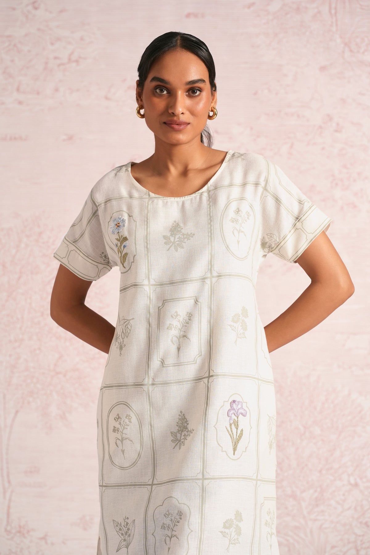Garden Gallery Off White Dress