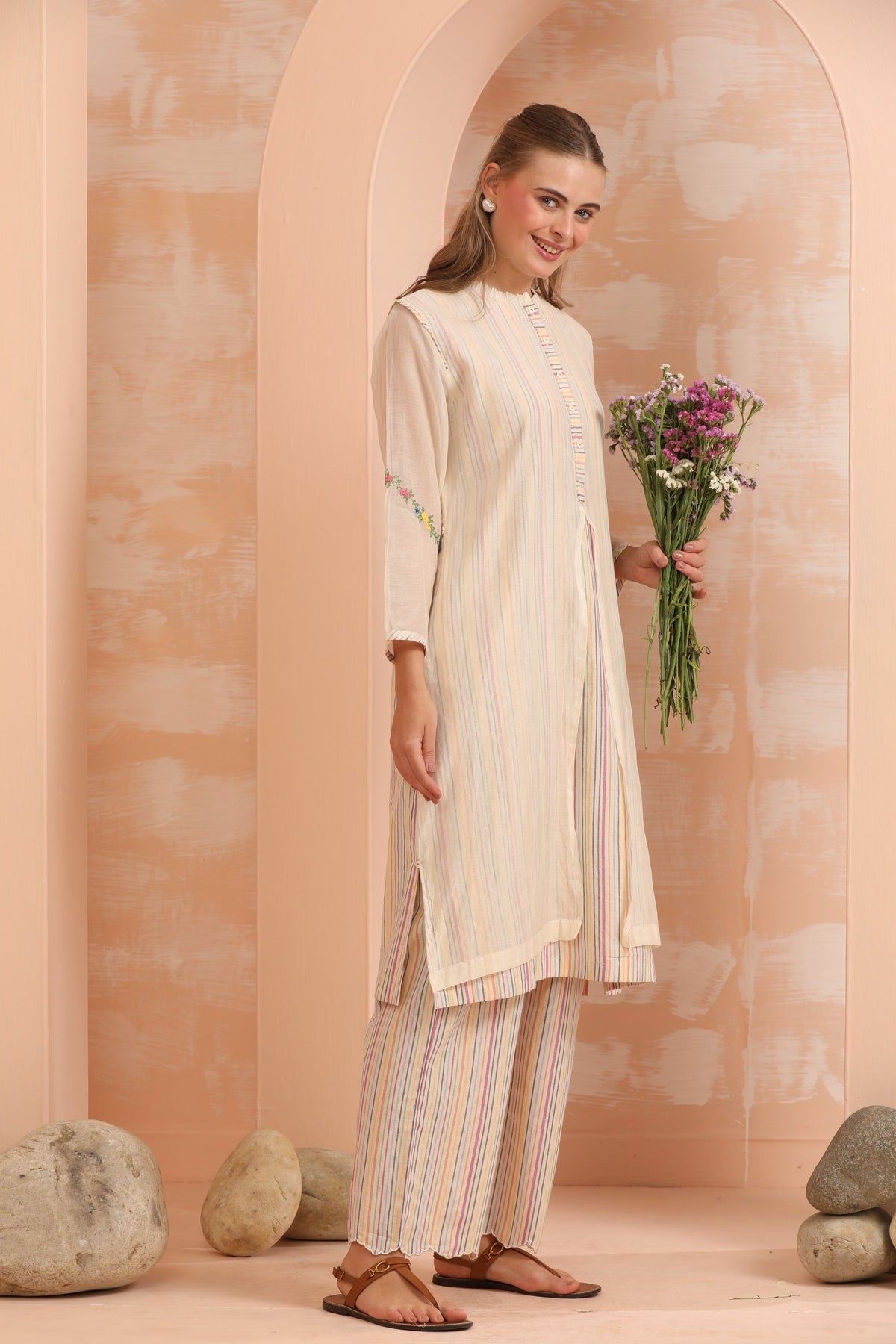 Claret Kurta