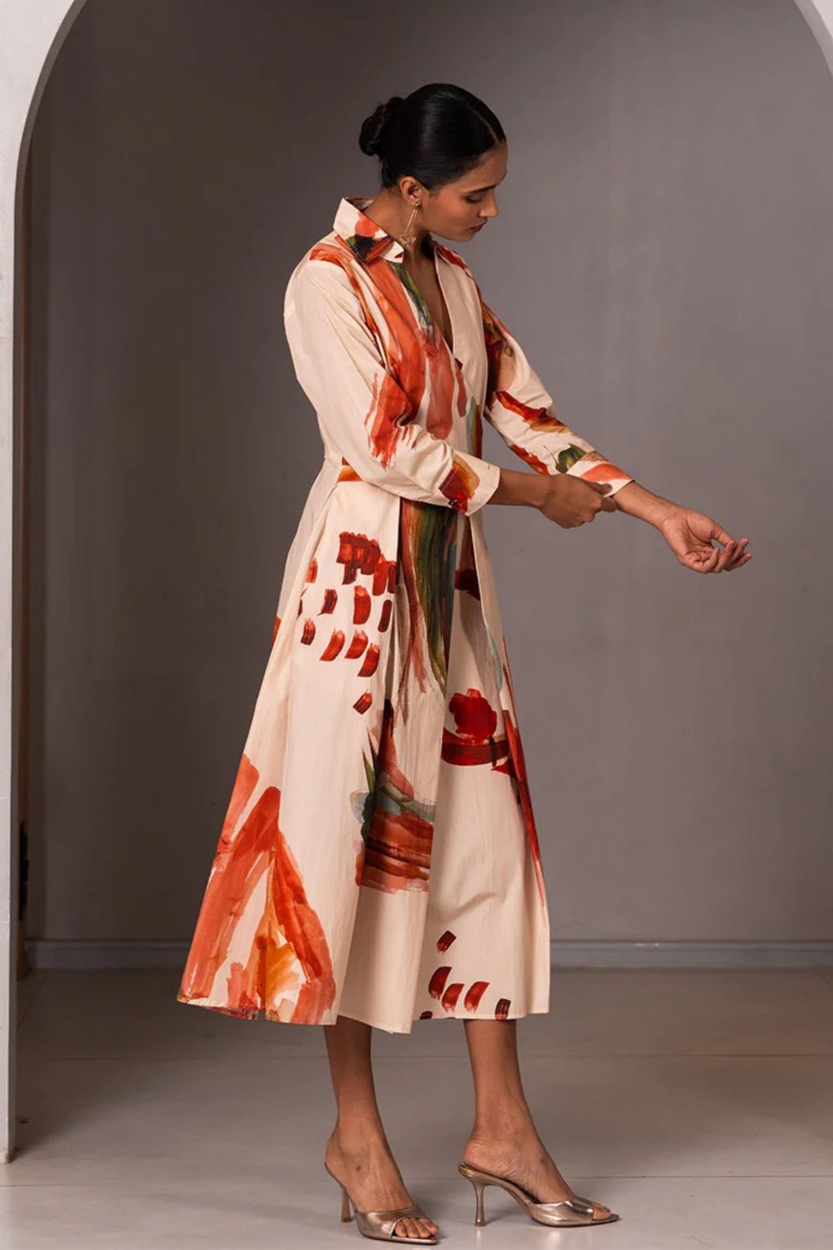 Sculpt Brown Dress