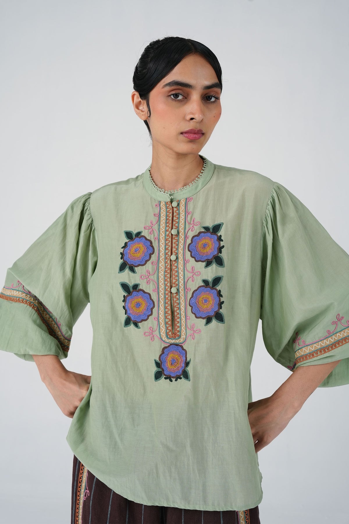 Jane Mint Top