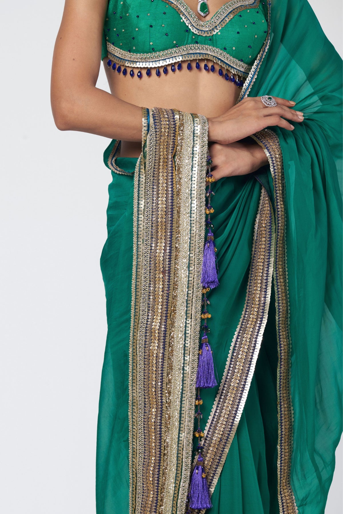 Paro Saree Set