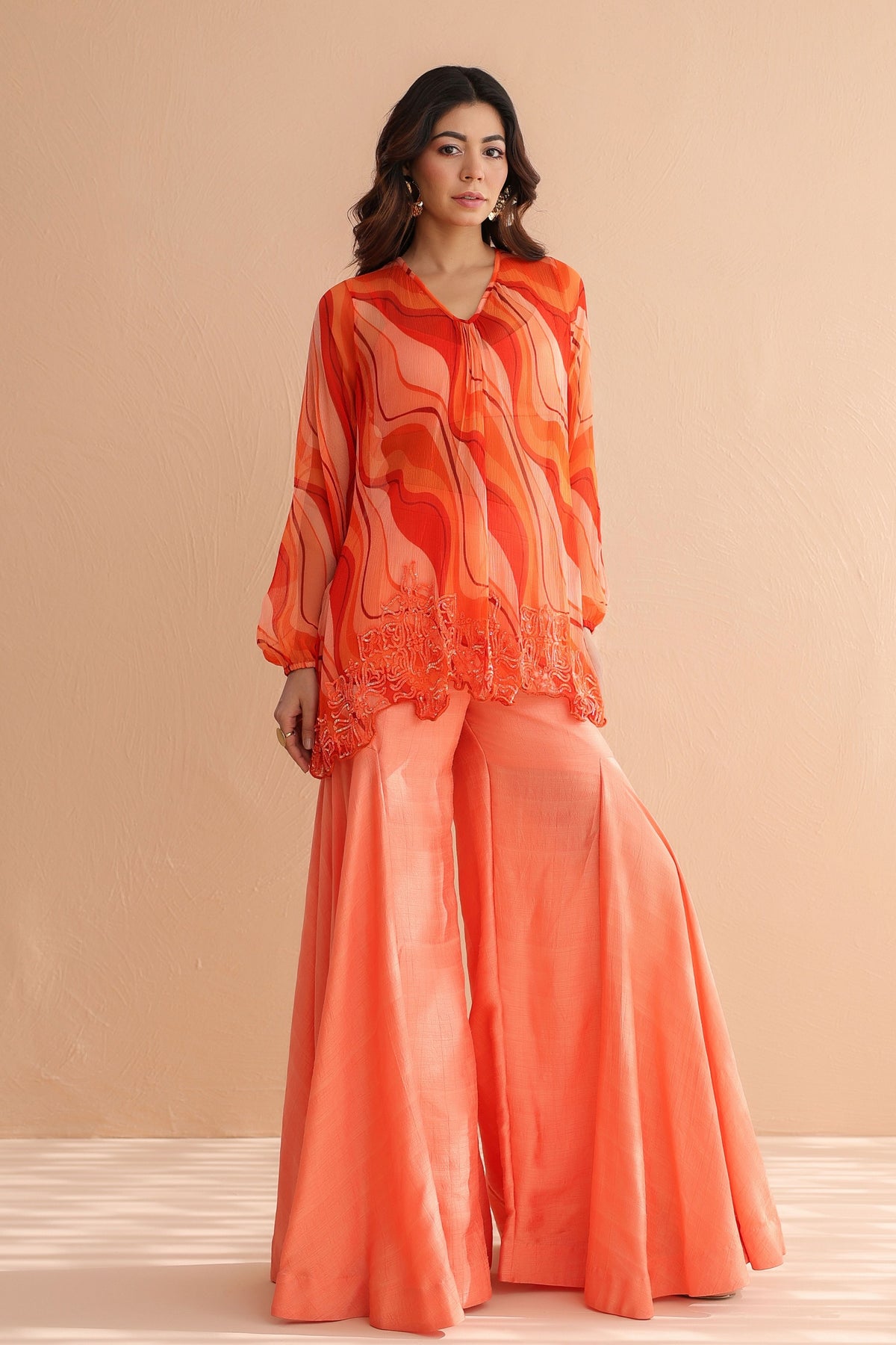 Tequila Sunrise Tunic Set