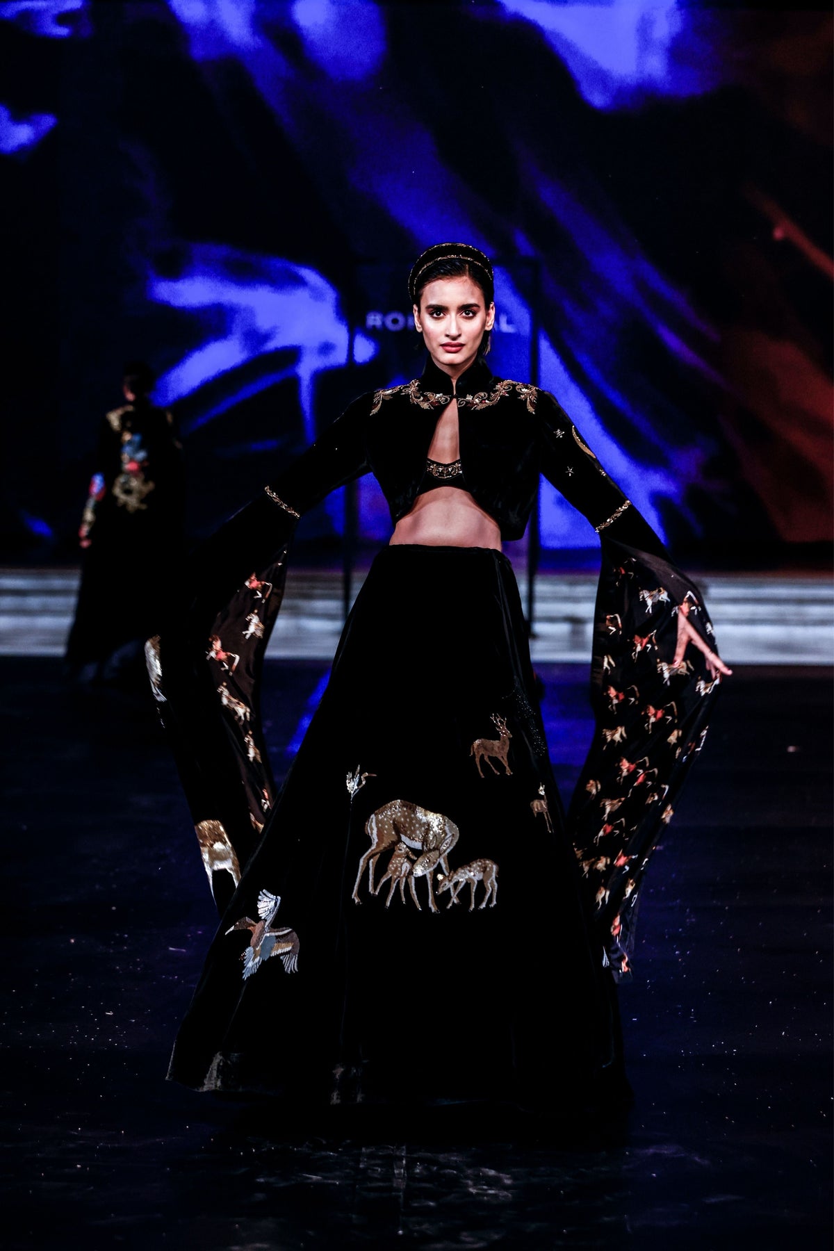 Luxe Silk Velvet Jacket Set