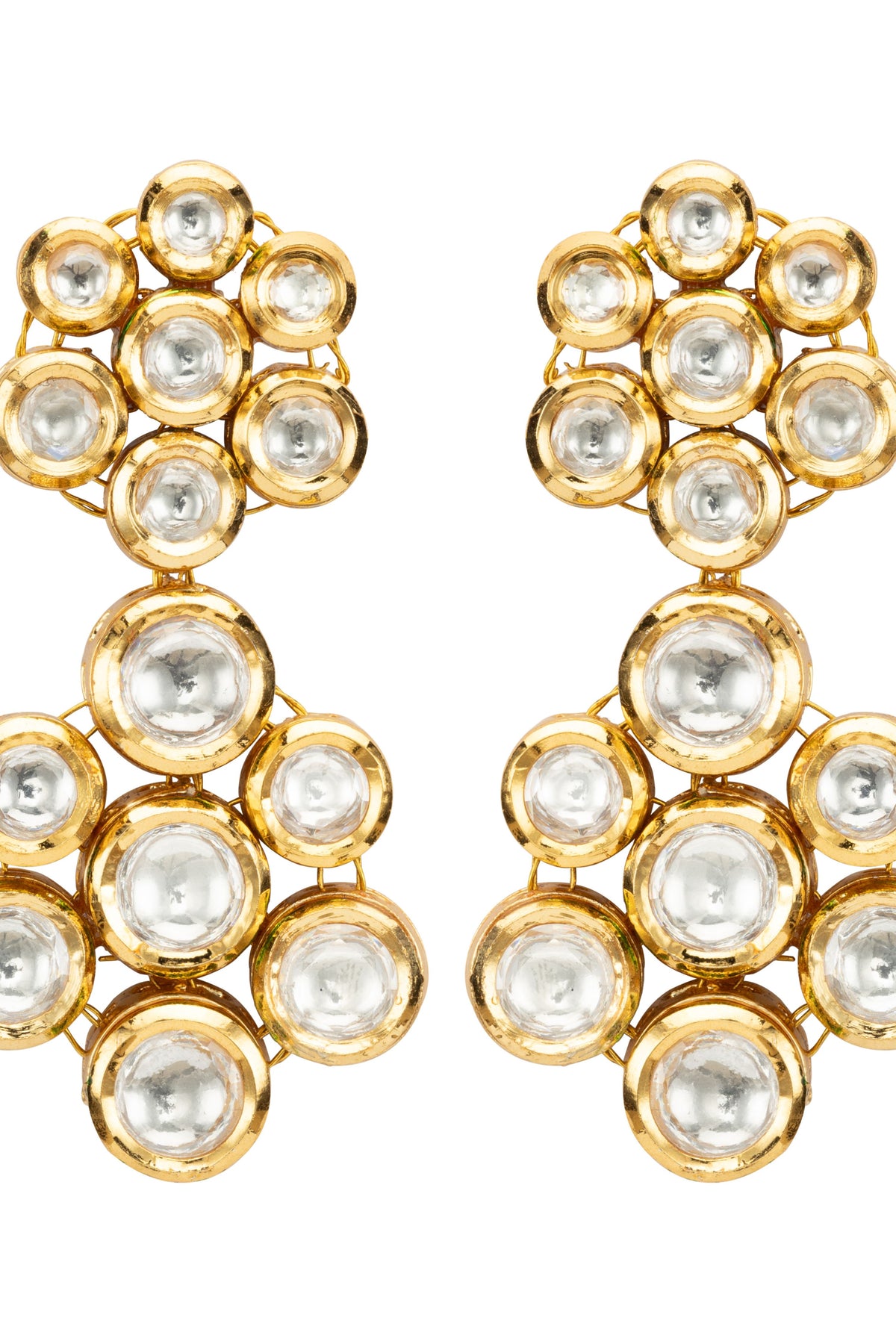 Multi-layered Kundan Polki Necklace Set