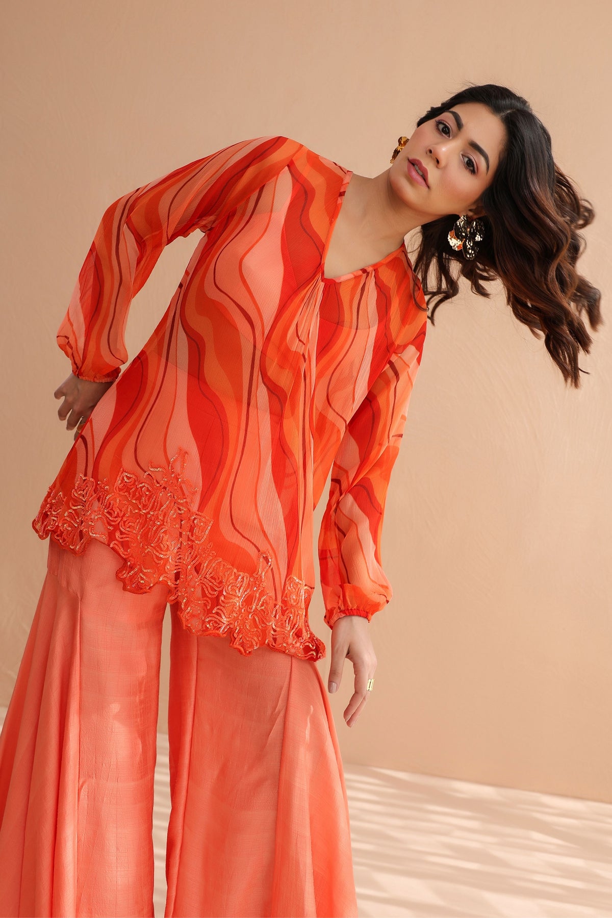 Tequila Sunrise Tunic Set
