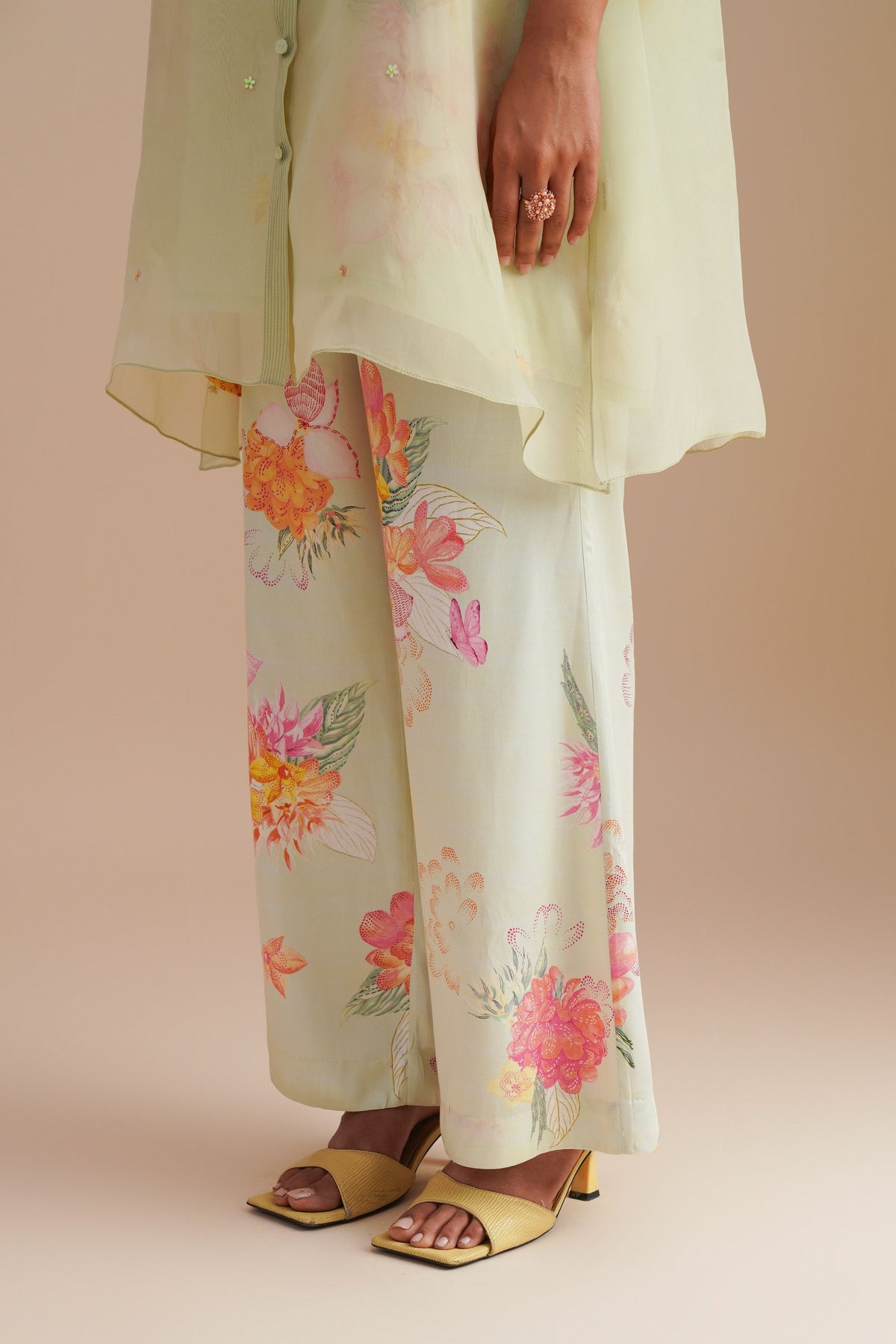 Mist Organza Co-ord Set