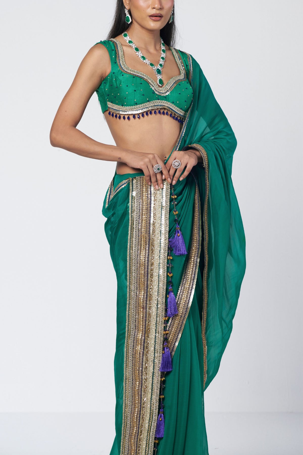 Paro Saree Set