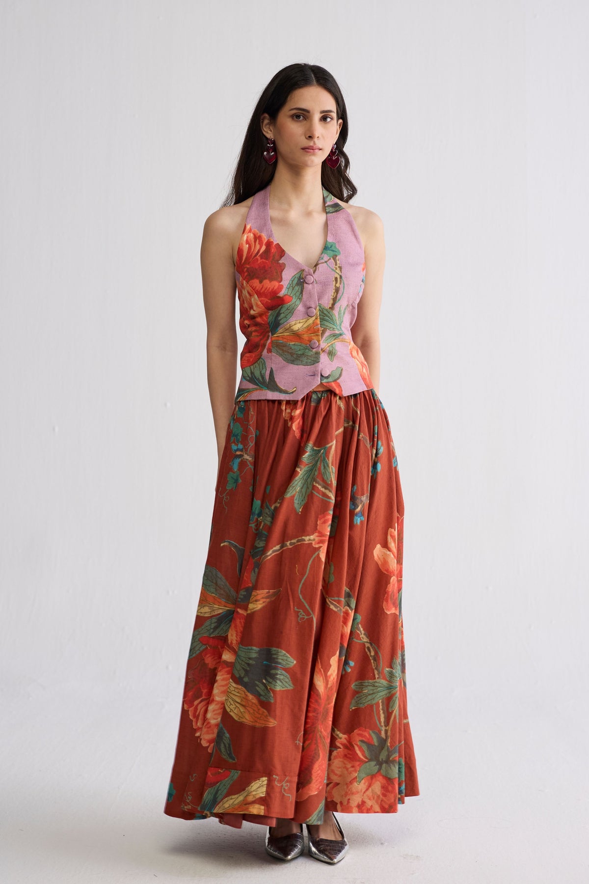 Vine & Berry Skirt Set