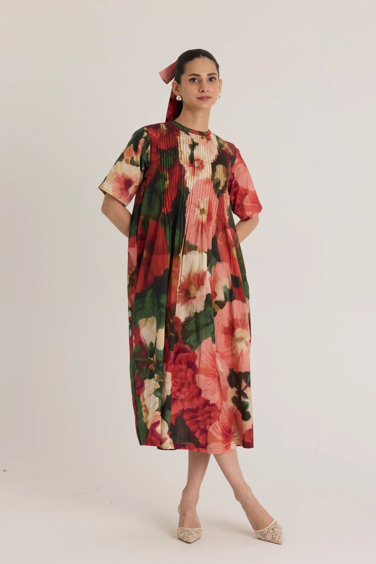 Scarlett Pintucks Dress