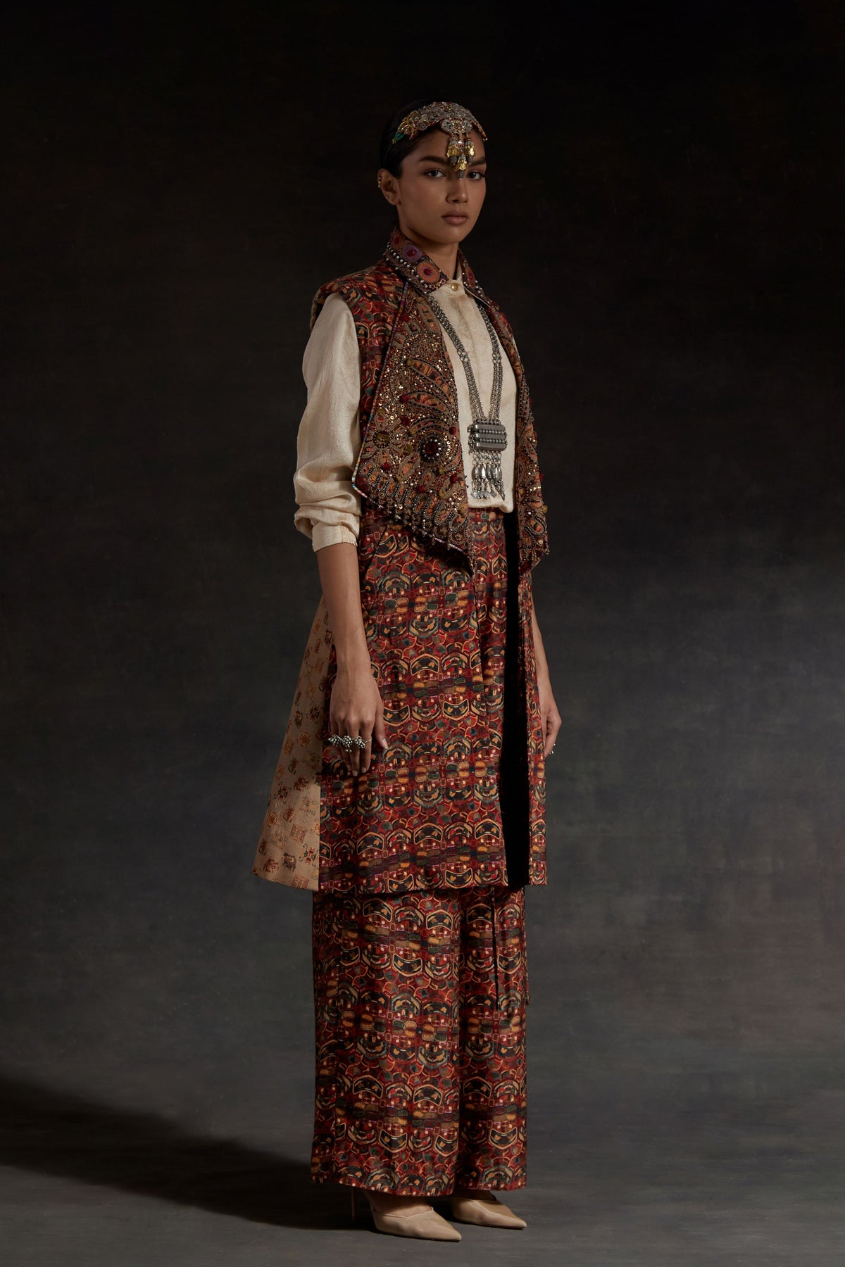 Hina Trench Coat Set