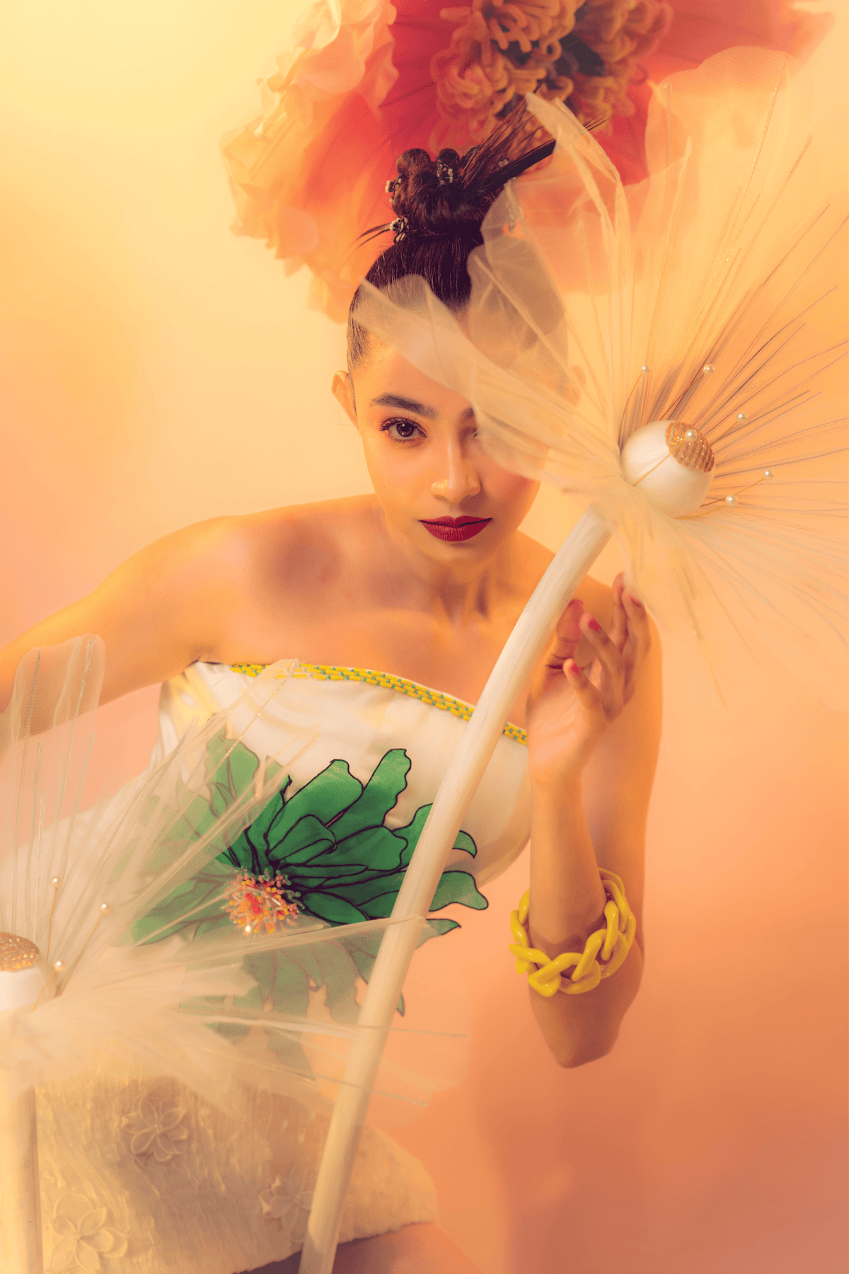 Moonflower Tube Top