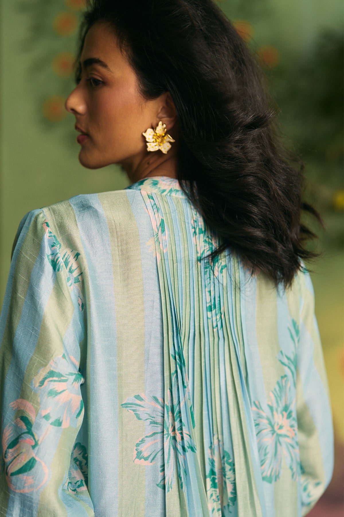 Powder Blue Fresco Kurta Set