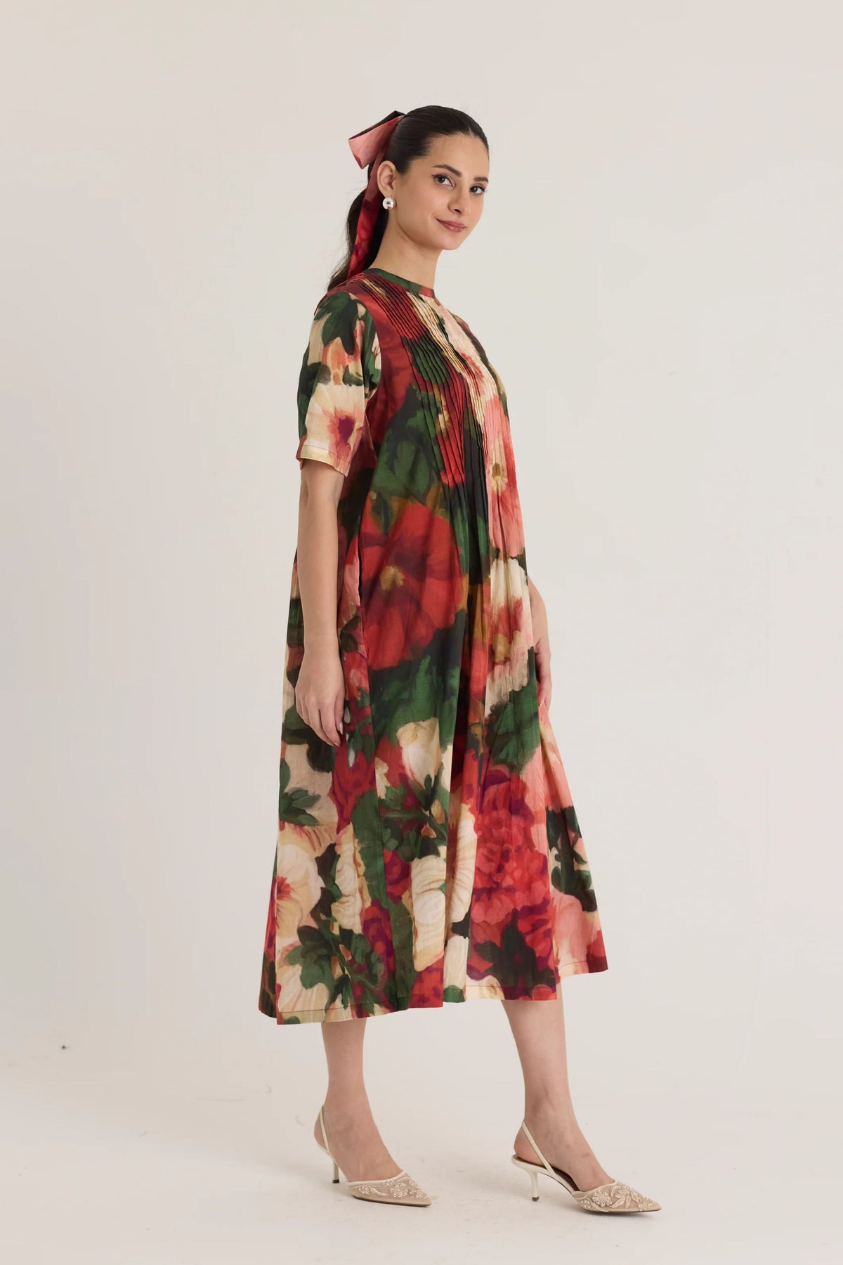 Scarlett Pintucks Dress