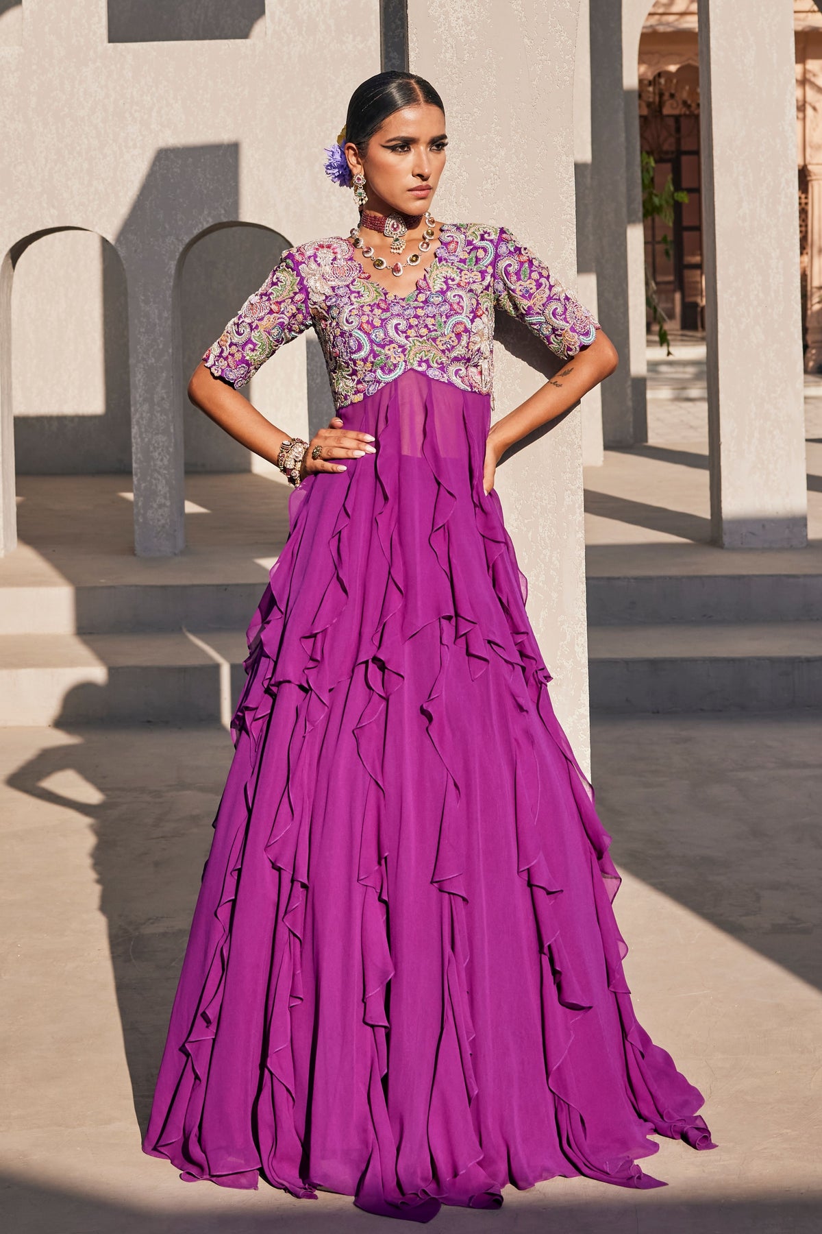 Vayuna Lehenga Set