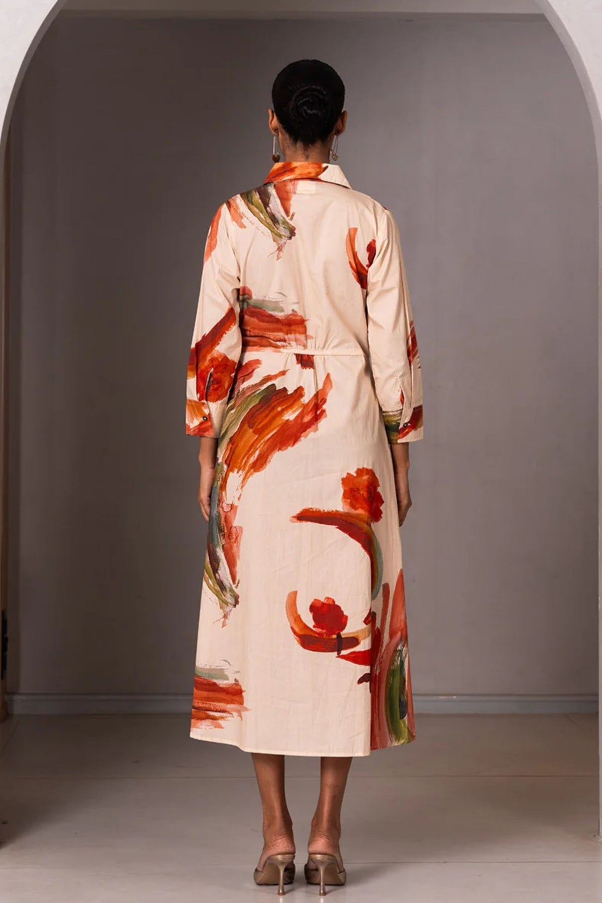 Sculpt Brown Dress
